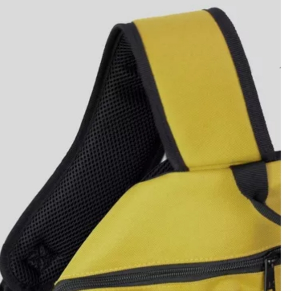 Russel Athletic Yellow Backpack Bag Laptop Sleev 15" School Student College Kids - Picture 15 of 15